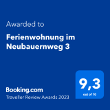 Award 2023 von Booking.com
